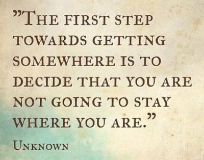 Image result for taking the first step